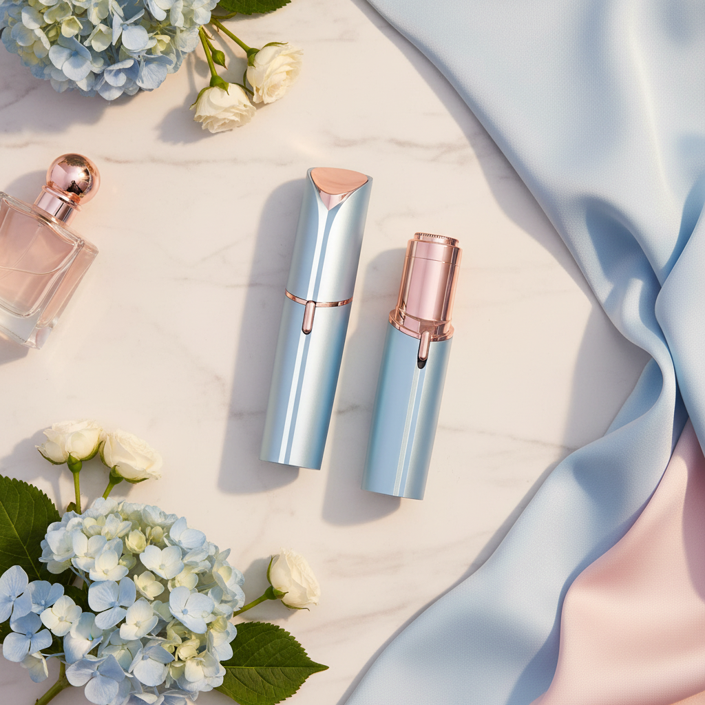 Blue Lifestyle Flat Lay